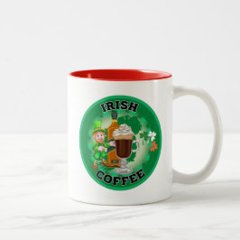 Taza Bicolor Café Irlandés - Un Elixir.