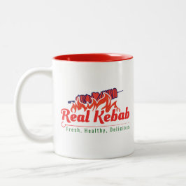 Taza Bicolor Café Kebab Real