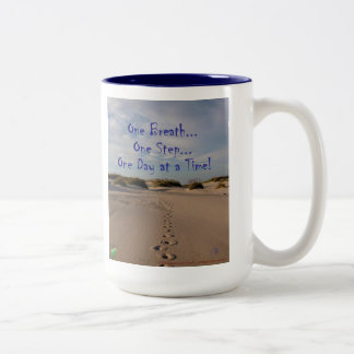 Taza Bicolor Café motivacional