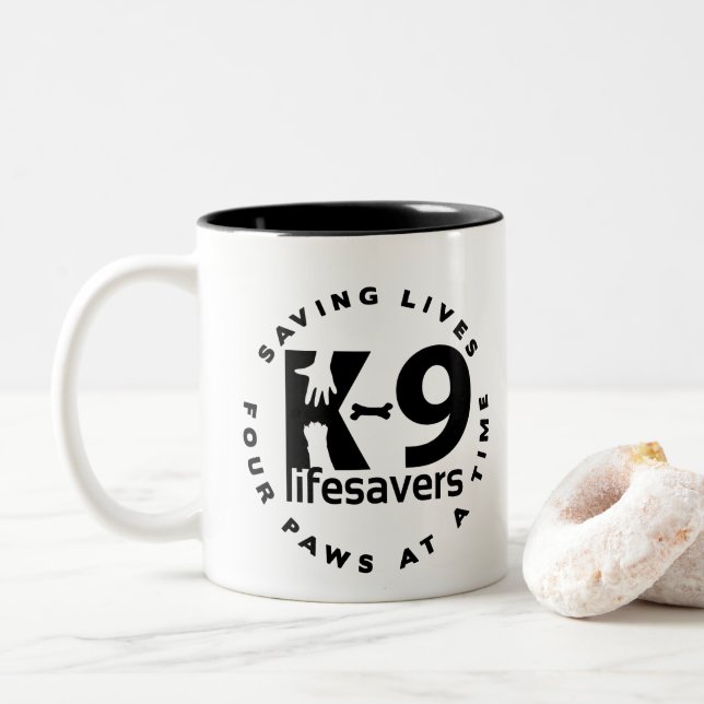 Taza Bicolor Café Mug (Con donut)