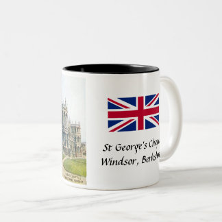 Taza Bicolor Café Mug - Capilla de San Jorge, Windsor