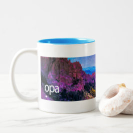 Taza Bicolor Café Mug - OPA Retreat 2024
