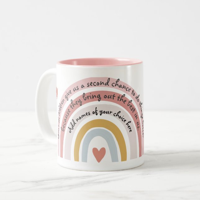 Taza Bicolor Café Mug Para La Abuela (Anverso izquierdo)