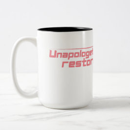 Taza Bicolor Café Mug restaurado sin remordimientos