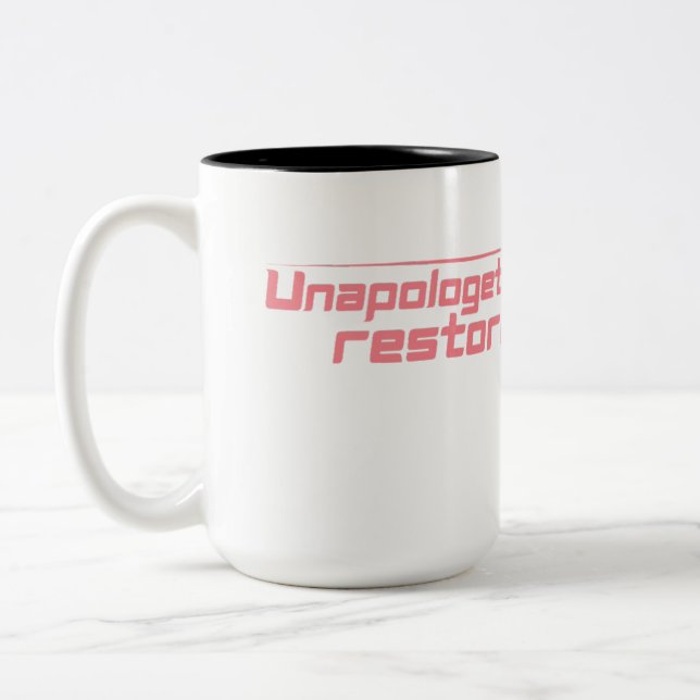 Taza Bicolor Café Mug restaurado sin remordimientos (Izquierda)