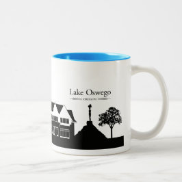 Taza Bicolor Café Oswego Mug