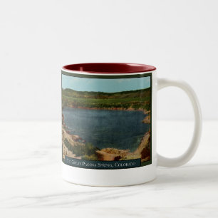 Taza Bicolor Café Pagosa Spring Mug