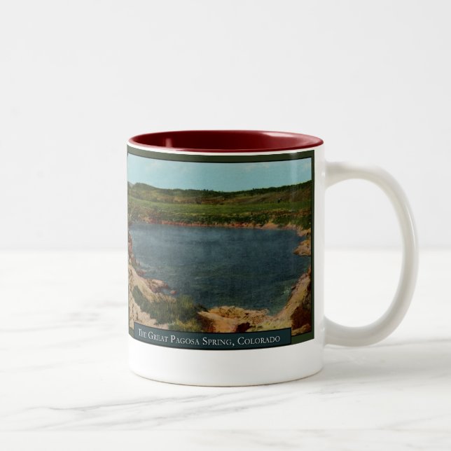 Taza Bicolor Café Pagosa Spring Mug (Derecha)
