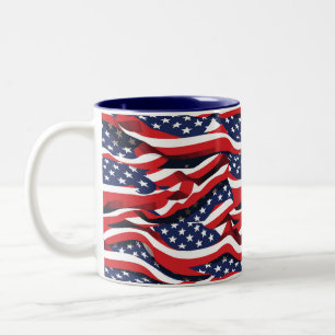 Taza Bicolor Café Patriótico Mug
