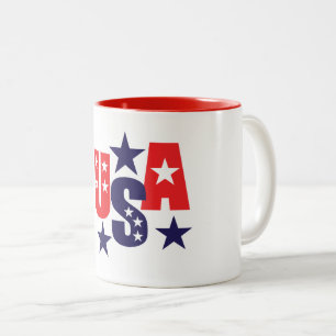 Taza Bicolor Café Patriótico Mug