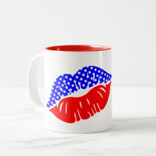 Taza Bicolor Café Patriótico Mug
