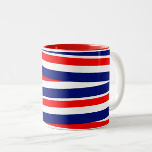 Taza Bicolor Café Patriótico Mug