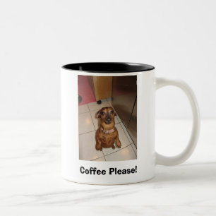 Taza Bicolor ¡Café por favor!