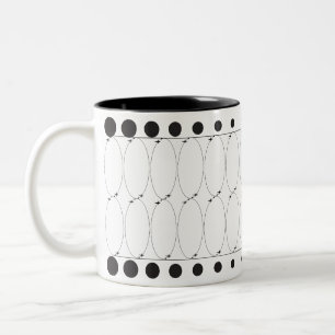Taza Bicolor Café porcelano