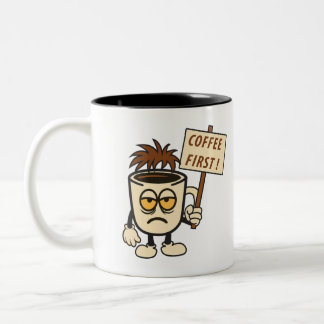 Taza Bicolor ¡Café primero!