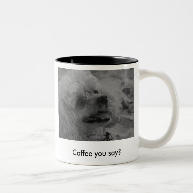 Taza Bicolor ¿Café que usted dice? (Derecha)