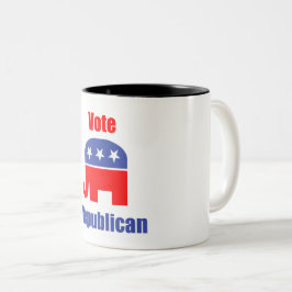 Taza Bicolor Café republicano