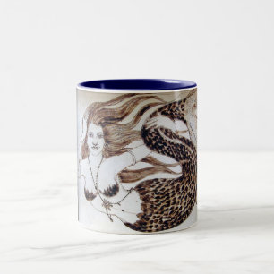 Taza Bicolor ¡Café serio del bailarín del mar en venta del