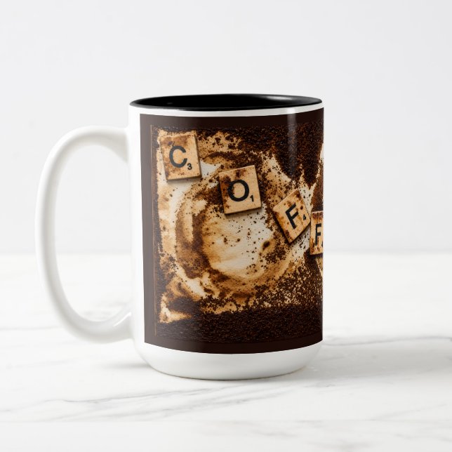 Taza Bicolor Café sobre Café (Izquierda)