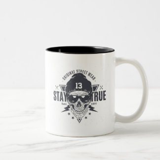 Taza Bicolor Café Stay True