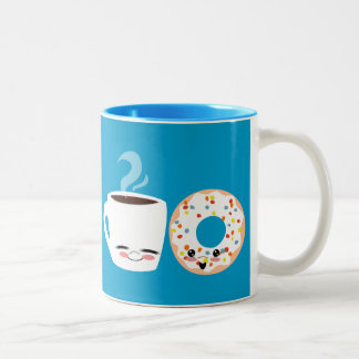 Taza Bicolor Café y brasas de anillos
