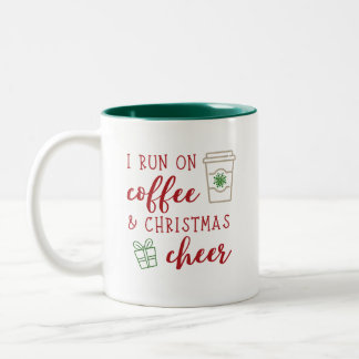 Taza Bicolor Café y Navidades Cheer Mug