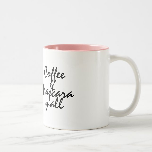 Taza Bicolor Café y rimel usted (Derecha)