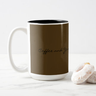 Taza Bicolor Café y tú