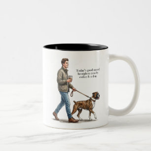 Taza Bicolor Café y un boxeador hacen que hoy sea mejor