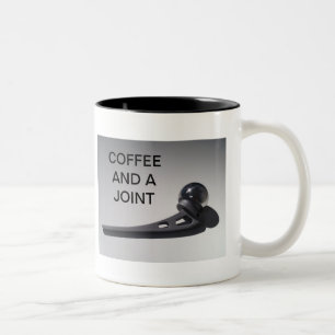 TAZA BICOLOR CAFÉ Y UNA JUNTA