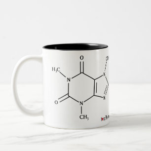 Taza Bicolor cafeína