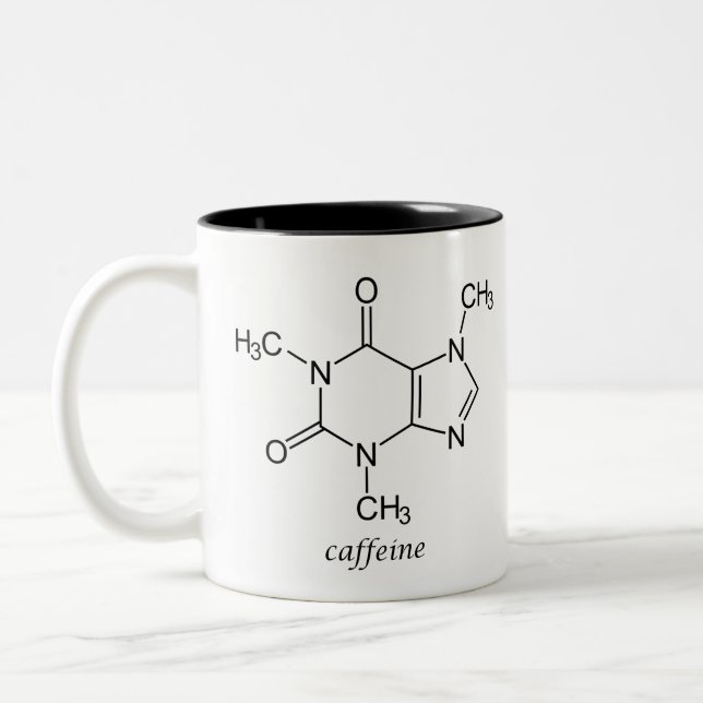 Taza Bicolor Caffeína (Izquierda)