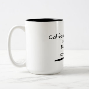 Taza Bicolor Caffeine y codos, una mortal combinación Muay Thai