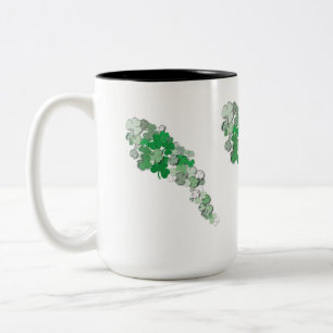 Taza Bicolor Caída de los Shamrock