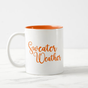 Taza Bicolor Caída del clima de suero