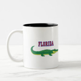 Taza Bicolor Caimanes de Florida