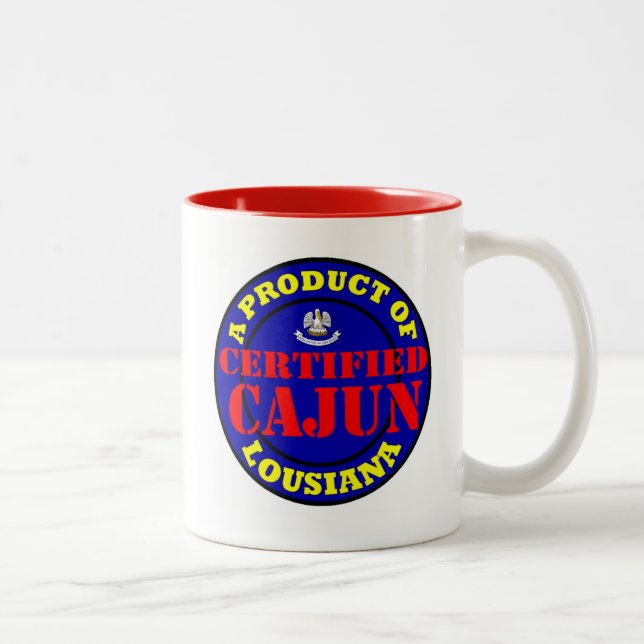 TAZA BICOLOR CAJUN CERTIFICADO (Derecha)
