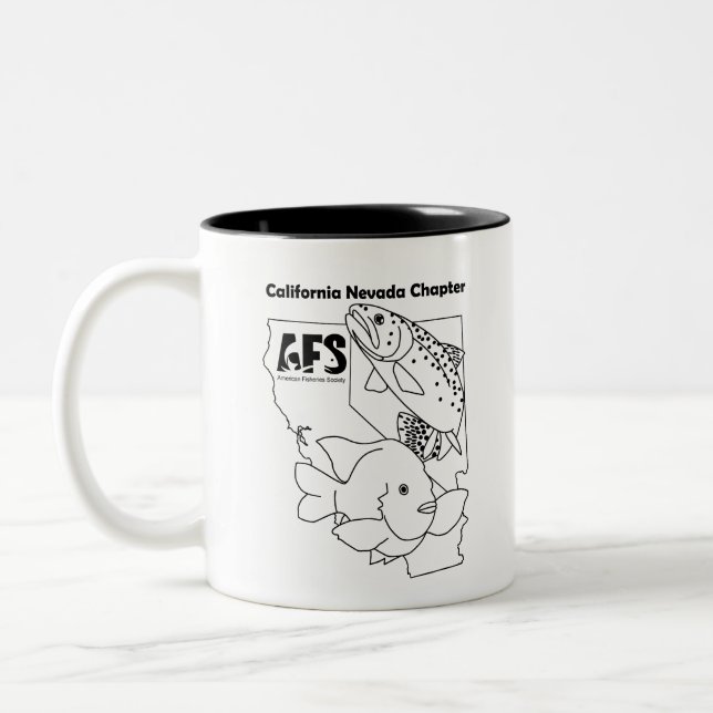 Taza Bicolor Cal-Neva AFS mug (Izquierda)