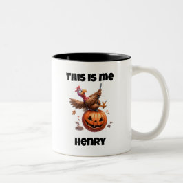 Taza Bicolor Calabaza de Acción de Gracias de personalizado But