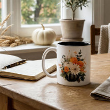 Calabaza de Otoño Personalizada | Cosecha Floral d