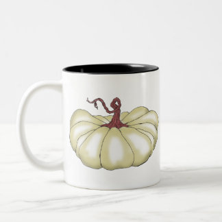 Taza Bicolor calabaza lisa tan