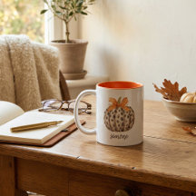 Calabaza Personalizada de Otoño | Cosecha de Otoño