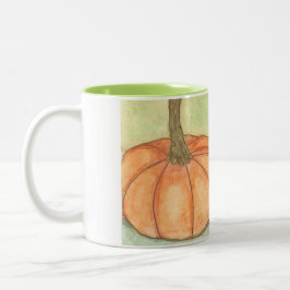 Taza Bicolor calabazas
