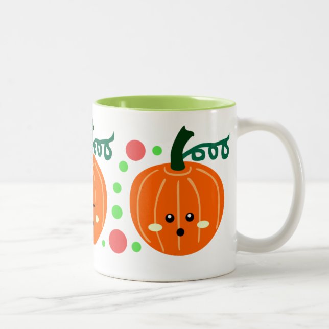 Taza Bicolor Calabazas cutáneas (Derecha)