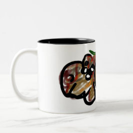 Taza Bicolor Calabazas de ardilla 