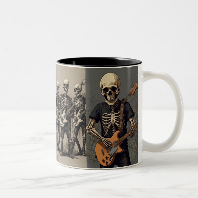 Taza Bicolor calavera (Derecha)