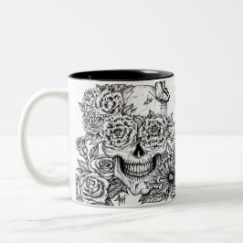 Taza Bicolor Calavera