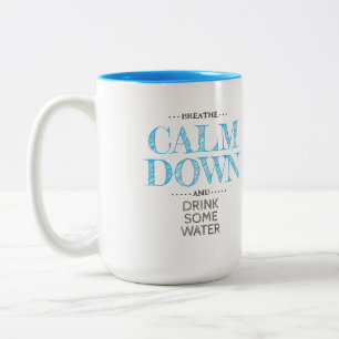 Taza Bicolor Calcular el agua potable