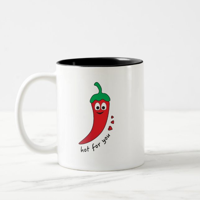Taza Bicolor Caliente para ti (Izquierda)