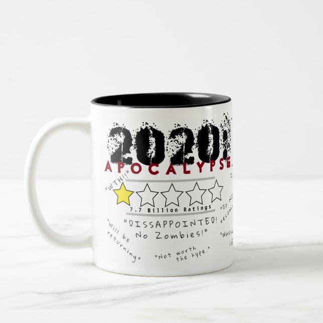 Taza Bicolor Calificación 2020: 1 estrella (Izquierda)